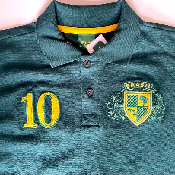 NWT Polo T-shirt Kids Embroidered / size L - Picture 7 of 8